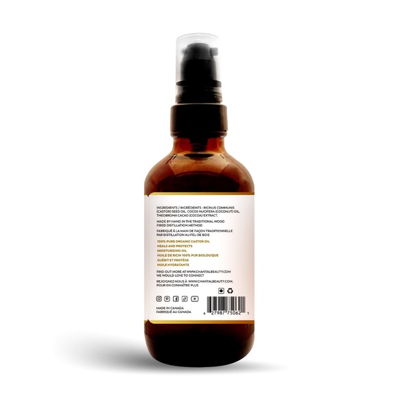 100% Pure Jamaican Black Castor Oil with coconut oil and cocoa extract. - Picture 11 of 12